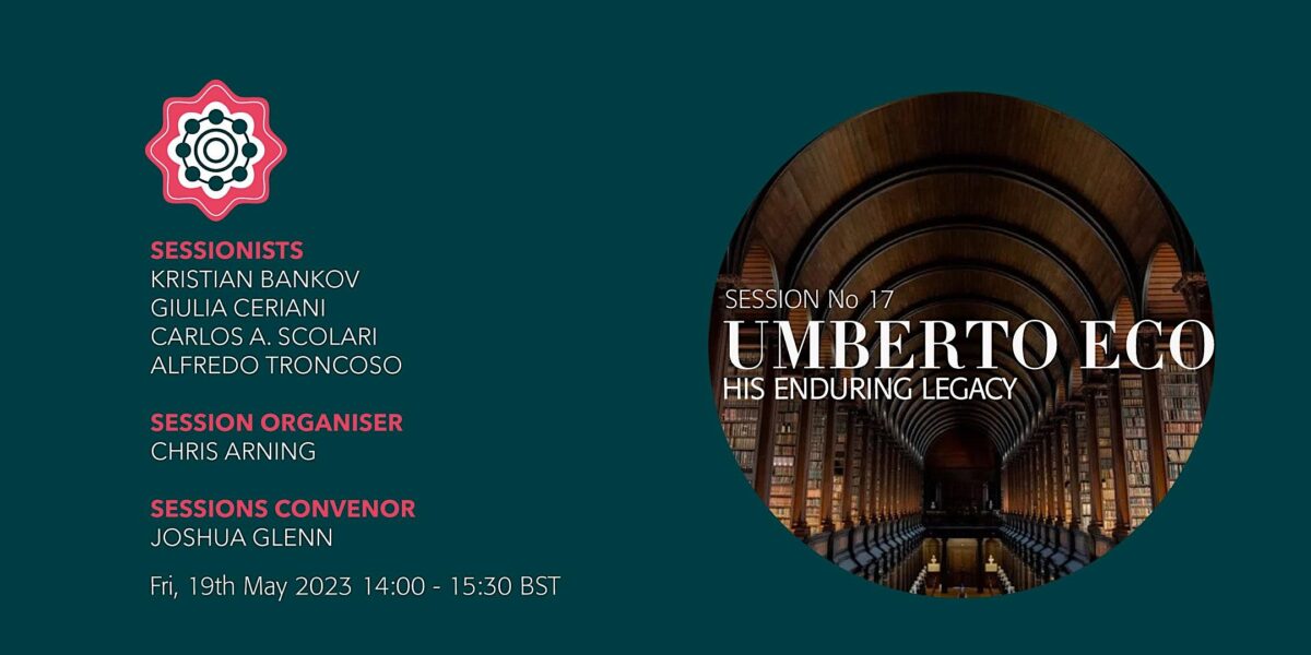 Image for Session: UMBERTO ECO